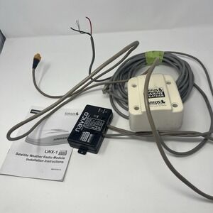 Lowrance LWX-1 Sirius Marine Satellite Radio, Weather Antenna Navico Module